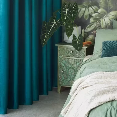 Gordijnen Gordijn detail